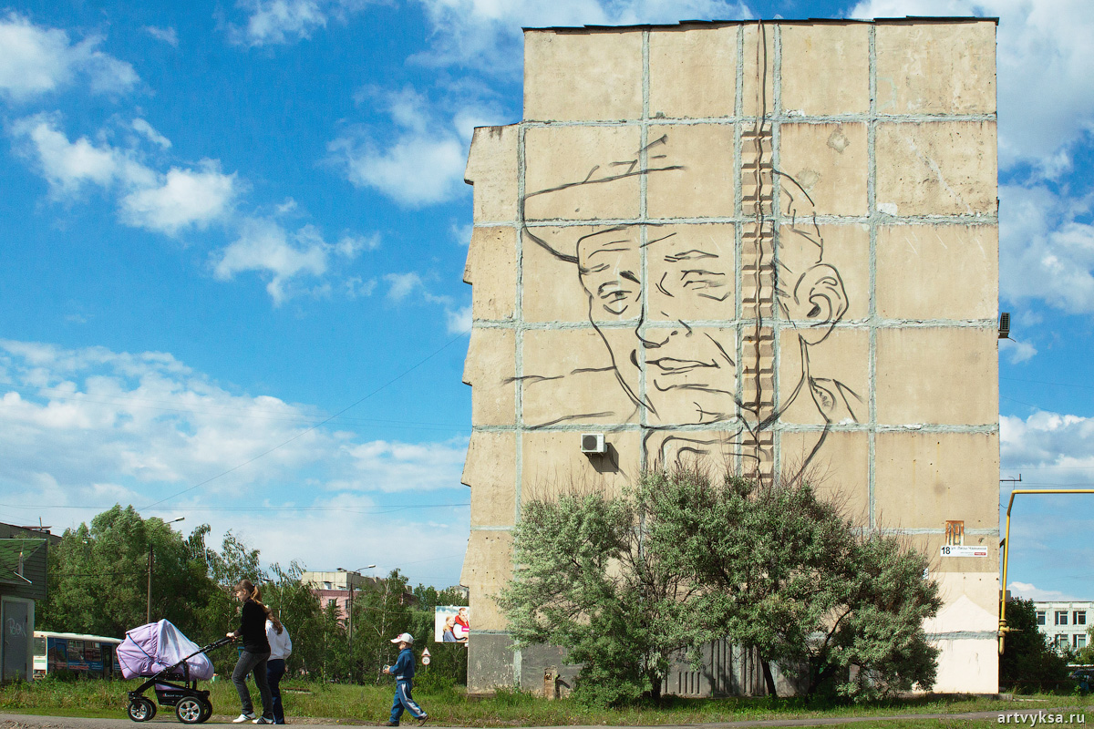 Граффити в Жуковке